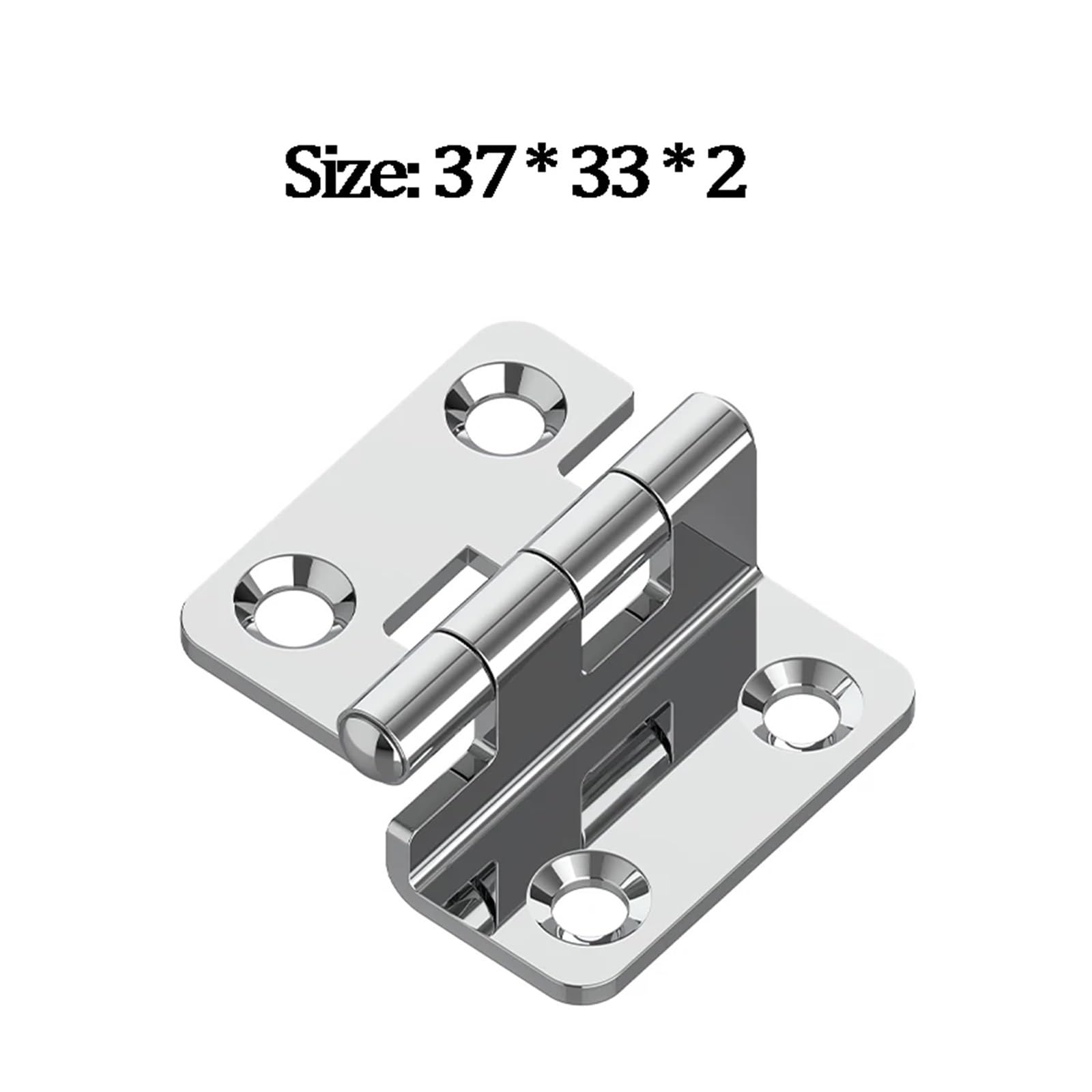 Bisagra mecánica de acero inoxidable 304 reforzado con amortiguador de apertura y cierre de 270 grados y hoja de perfil de aluminio.(Style 4)