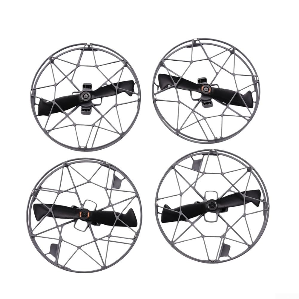 4 Stück Propellerschutz für DJI Mini-5 Pro, leichter Antikollisions-Propellerschutzring mit Schnellverschluss, Zubehör für Mini 5 Pro