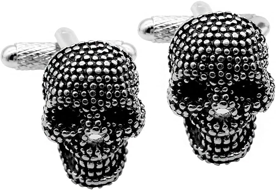 Gemelos Calavera Personalizados para Hombre 3D