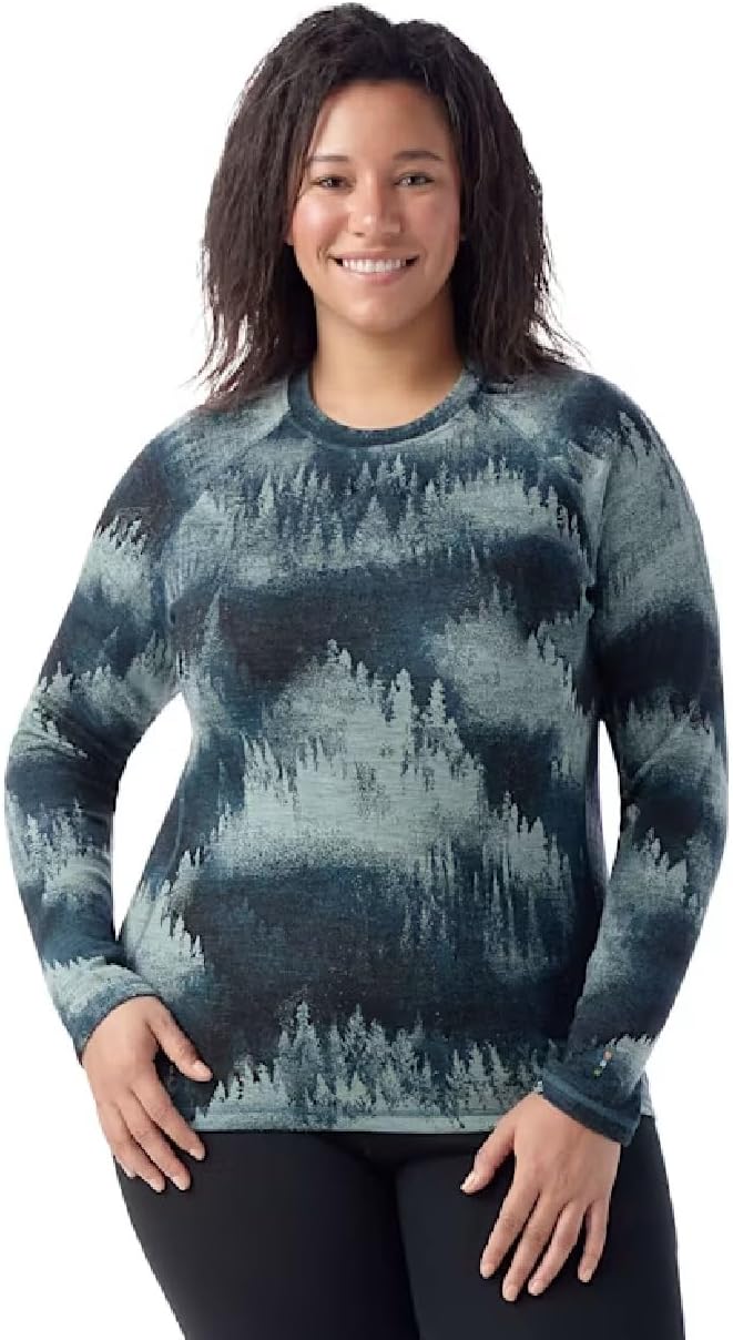 Smartwool Women's Plus Size Classic Thermal Merino Base Layer Crew