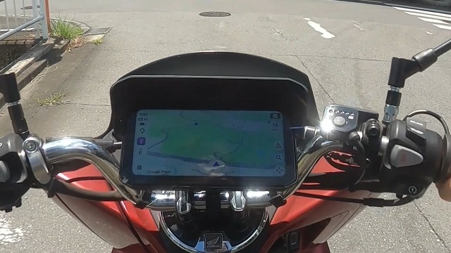 Amazon.co.jp: BOSUDA バイクスマートモニター 5 インチ【バイク用