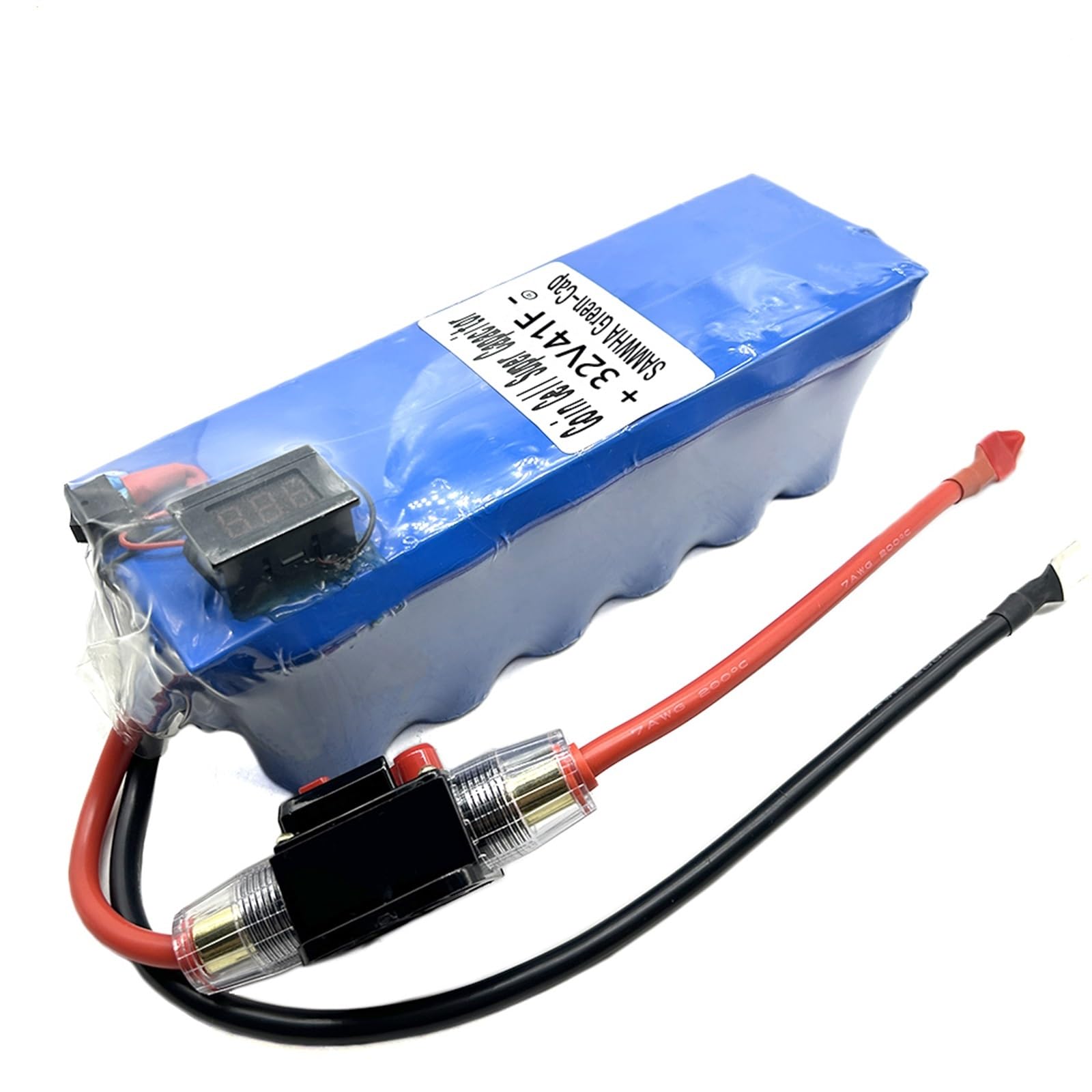 Supercondensateur automobile 32V41F avec voltmètre pour régulateur de tension de voiture 2.7V500F