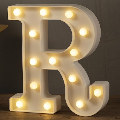Miniatura 16 de HXWEIYE Letrero con luces LED para números iluminados-5, luces LED para carteles con números de marquesina y 26 letras del alfabeto y 10 números