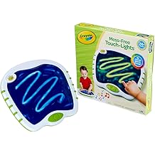Crayola Toddler Touch Lights, Musical Sensory Toys for Toddlers, Holiday, Light Up Drawing Pad, Mess Free Painting, Travel Activity, 2+