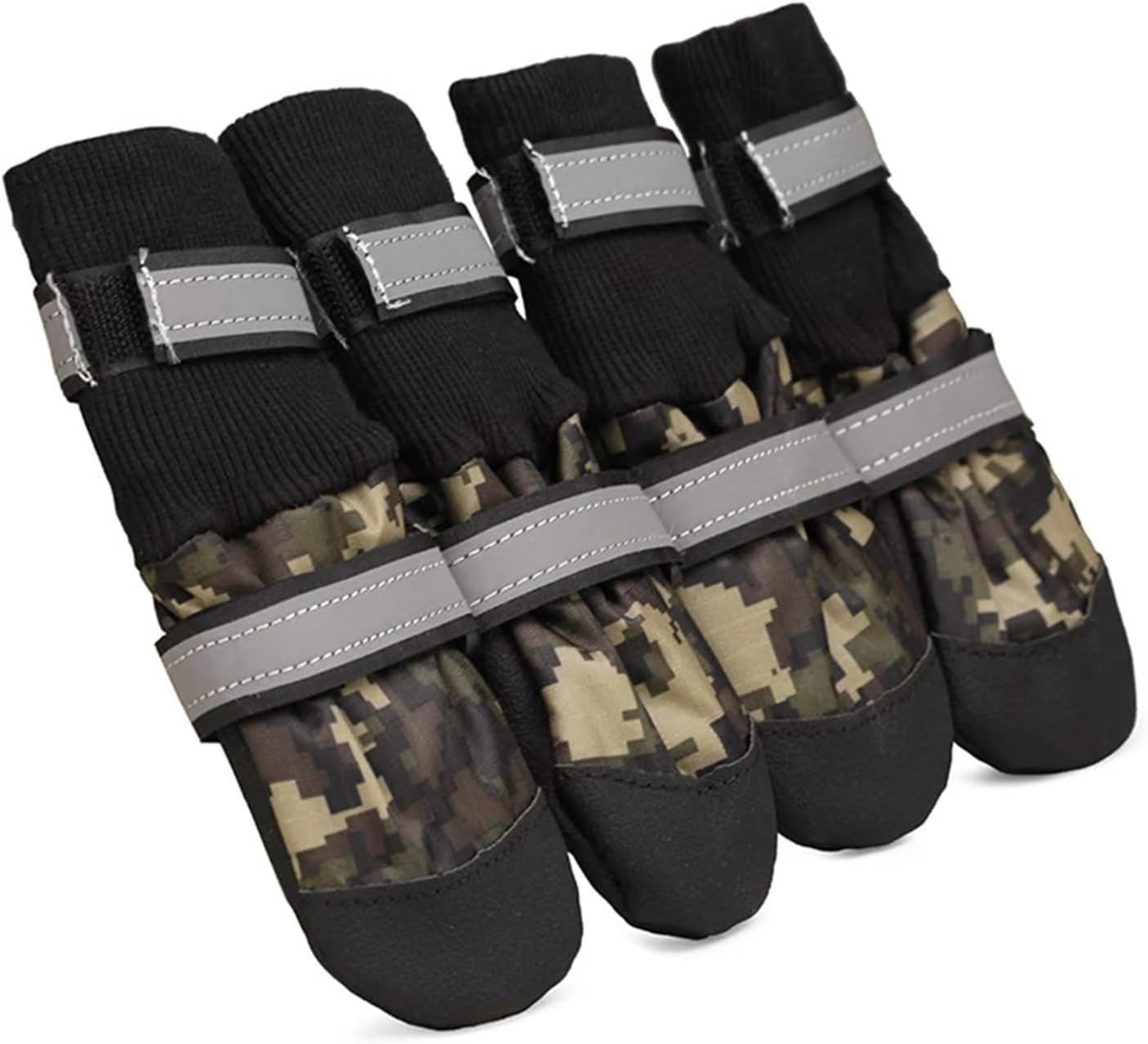 Waterproof Anti Slip Medium Big Dog High Shoes for Large Dogs Camouflage Reflective Pet Snow Boots Greyhound Bulldog Accessories(Sky Blue,XX-Large)