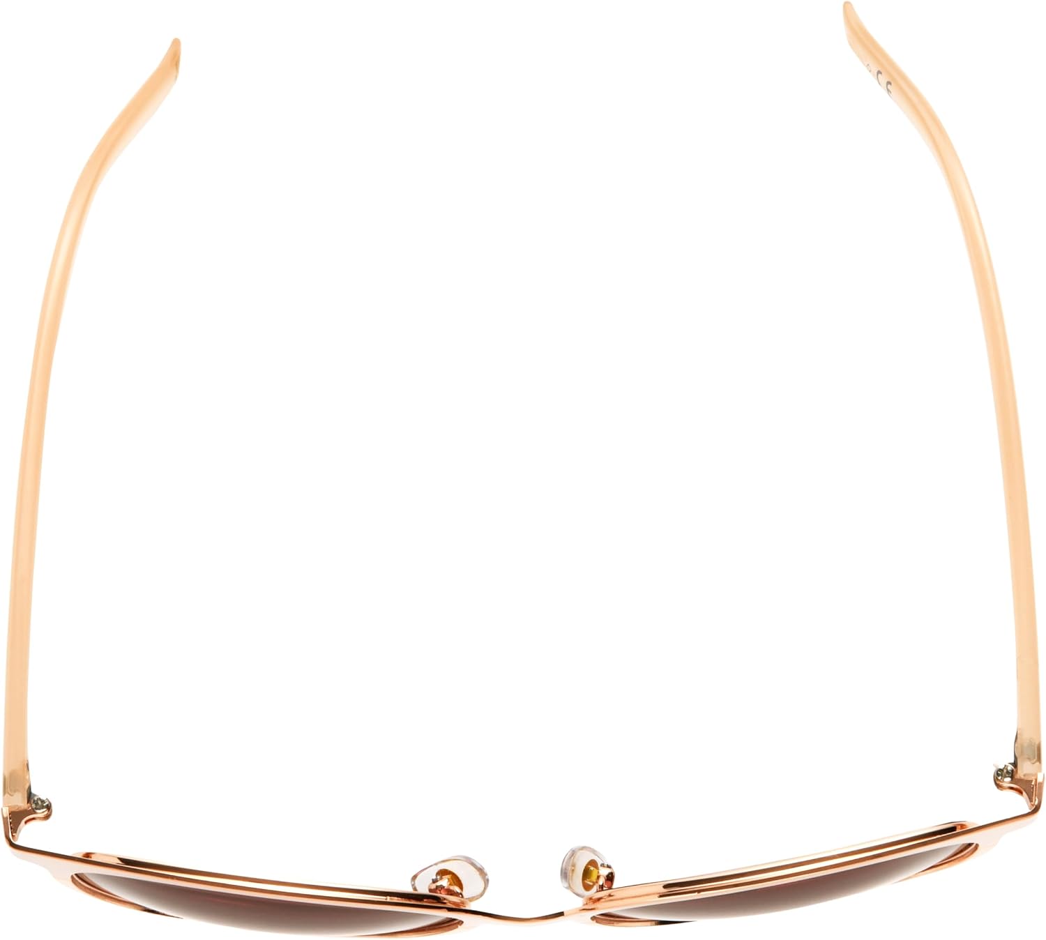 Nine West Women's Danae Sunglasses Aviator, Rose Gold, 61mm