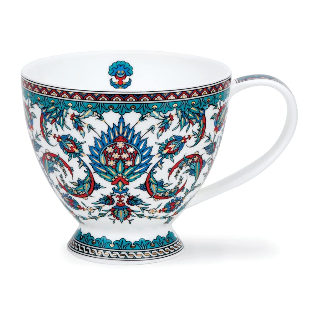 Dunoon Skye Secret - Tazza in porcellana fine, 0,45 litri, a forma di tazza da caffè