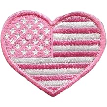 Tactical Heart USA Patch-Pink