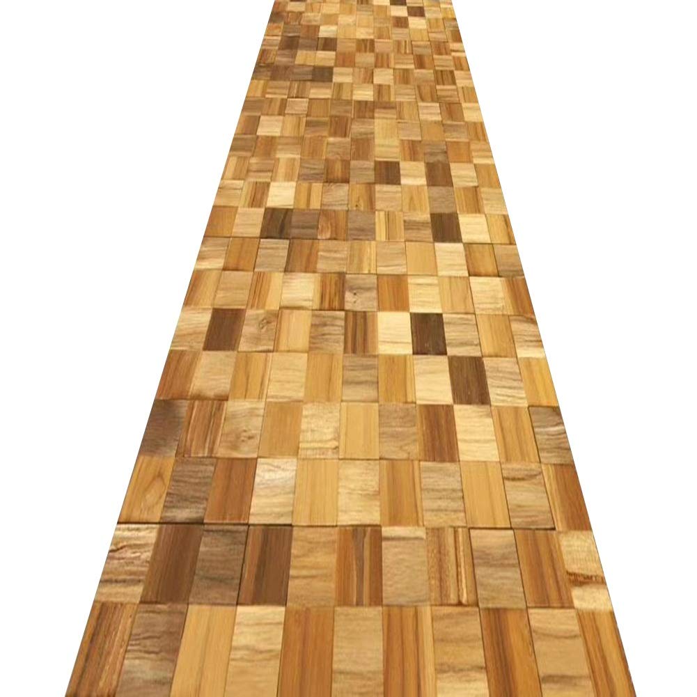 Alfombras de pasillo largo ZRUYI ideales para decorar su entrada y corredor con diseño 3D.