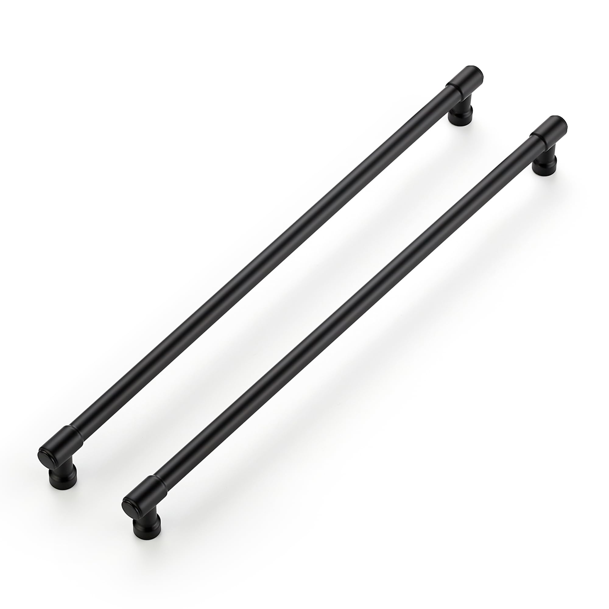 Ravinte Matte Black Kitchen Pulls Cabinet Handles 12-3/5 Inch 20 Pack