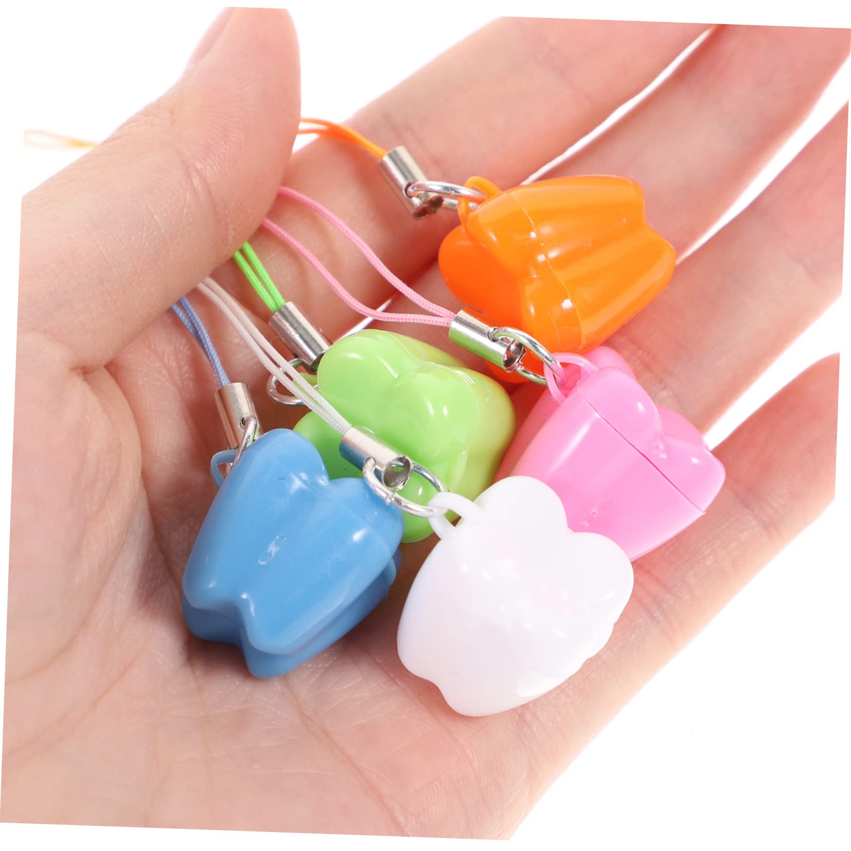 BESPORTBLE 50pcs Tooth Storage Box Cute Teeth Saver Organizer Lovely Keepsake Case for Milestones Durable and Unique Design Color