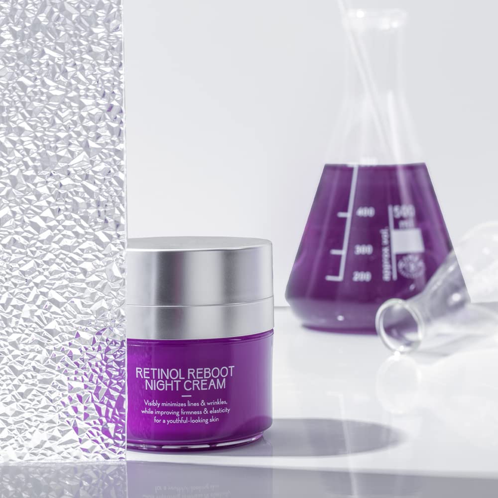 Youth Lab Retinol Reboot Night Cream – Crema de Noche con Retinol y Niacinamida – Reduce Arrugas y Líneas de Expresión – Renovación Celular y Piel Más Firme y Luminosa – 30 ml