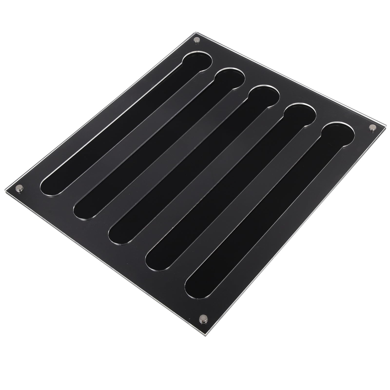 Toyvian Transparenter Kaffeekapselhalter Wandmontage 3mm Magnetischer Kapselhalter für Haushaltswaren Platzsparender Organizer für Kaffeezubehör