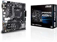 Placa-Mãe ASUS Prime - A520M-E, AMD AM4, mATX, DDR4