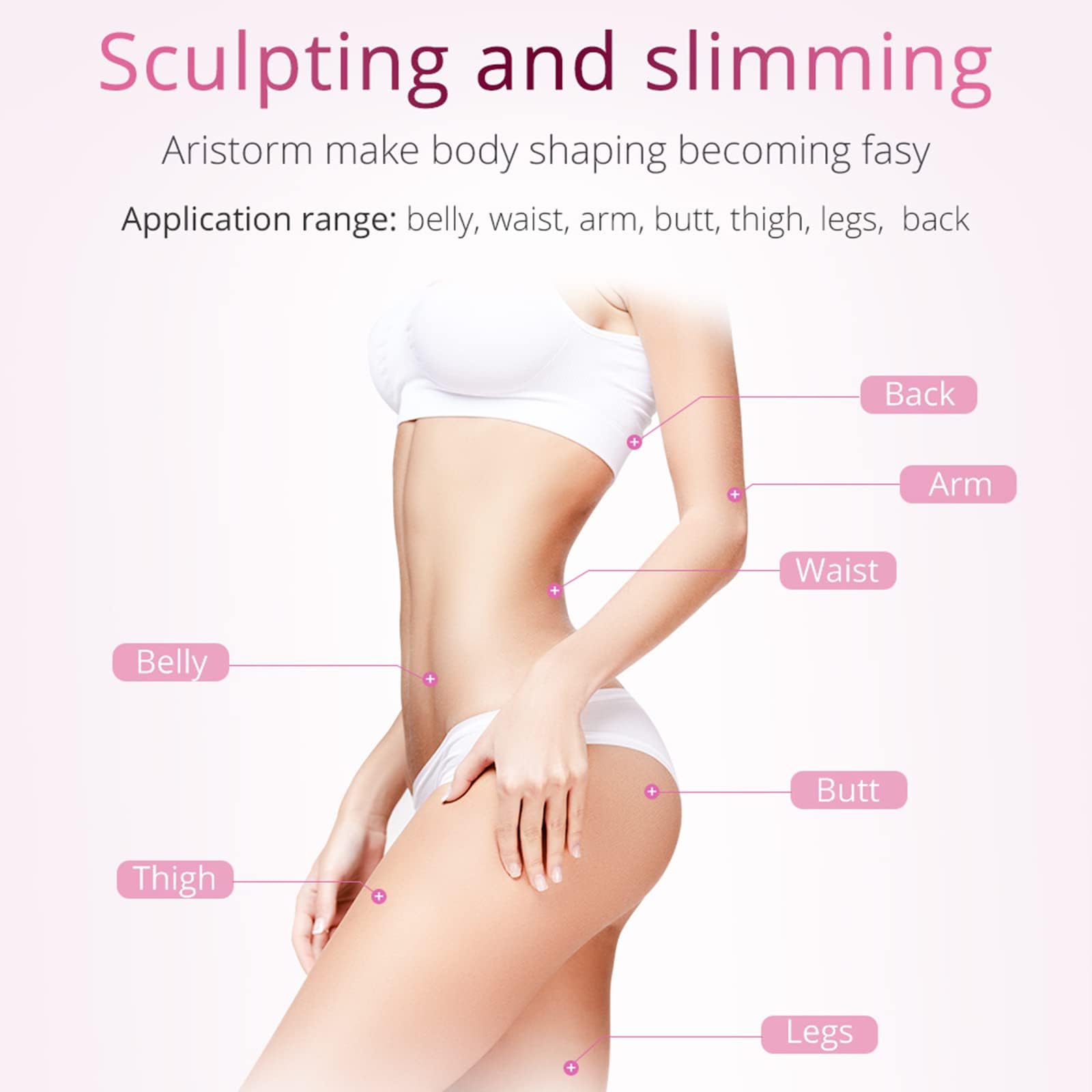 RF Cavitation Beauty Maszyna do pielęgnacji twarzy, antycellulitowe urządzenie wyszczuplające, mikroprądowa liposukcja próżniowa peeling skóry, usuwanie zmarszczek