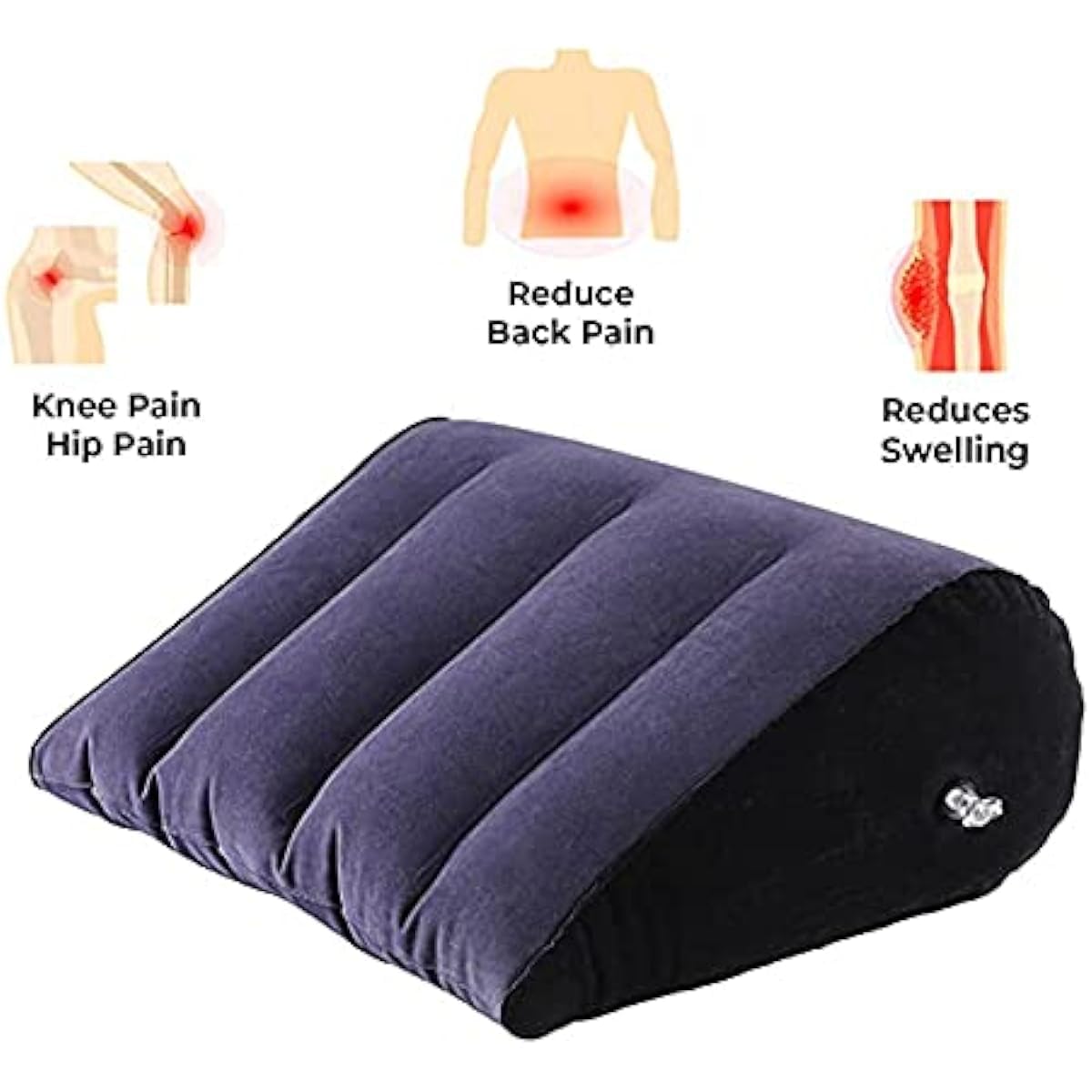 Cuscino Cuneo Gonfiabile VEREM - Portatile, Per Viaggi, Lettura O Supporto Lombare - Foto 10