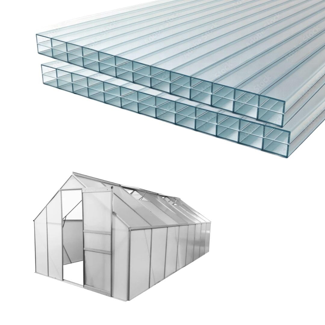 Panneau pour Serre Polycarbonate 6 mm - 112.8 cm (Serre 3.6 M²) - Translucide