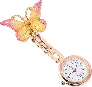 UKCOCO Student Nurse Gifts Wo Chest Watches Pocket Nursing Watch Butterflies Watches for Nurse Student Reloj Deportivo para Hombre Mens Digital Watch Mens Digital Watch