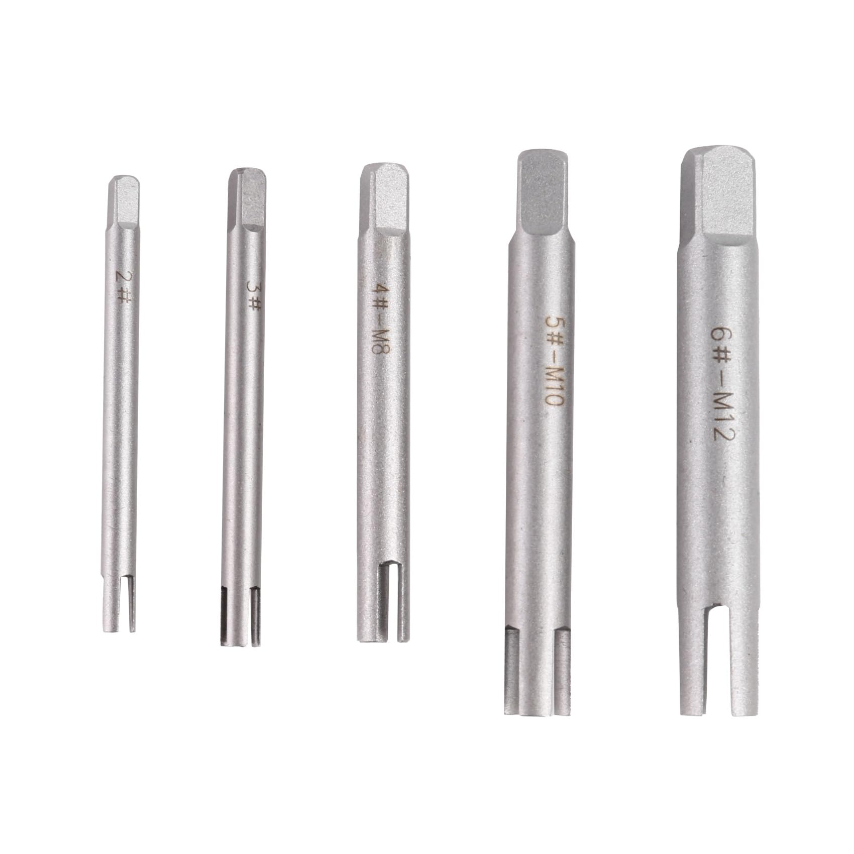 Nondk Double Head Hex Extraction Tool-5Pcs M10 Tap Extractor Set For Removing For Broken Screws