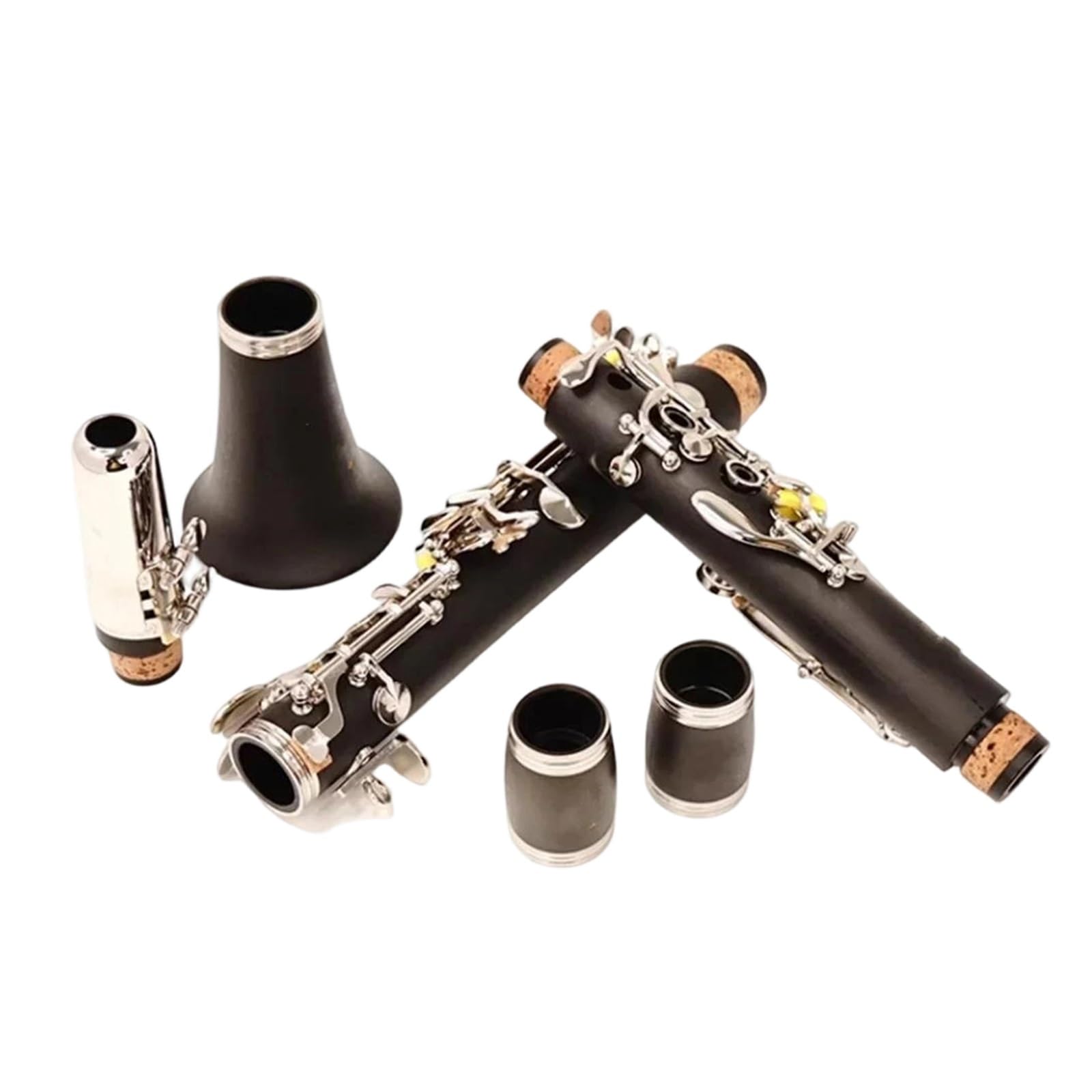 Clarinetto Chiave C Clarinetto acuto Bachelite Strumento a fiato Tono ricco per musicisti professionisti e dilettanti