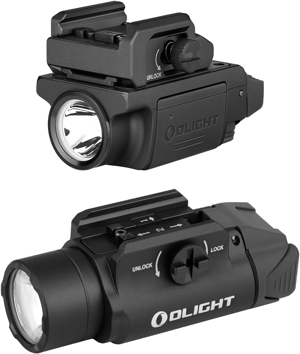 OLIGHT PL-Mini 3 Valkyrie 600 Lumens Rail-Mounted Weaponlight Bundles PL-3R Valkyrie Rechargeable Tactical Light