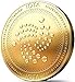 Produktbild innoGadgets® Physische Iota Medaille mit 24-Karat Echt-Gold überzogen. Wahres Sammlerstück mit Schutzhülle, Münzkapsel. Perfekt für jeden Iota-Fan