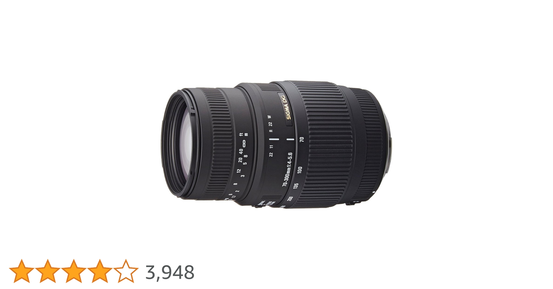 Amazon.co.jp: SIGMA 望遠ズームレンズ 70-300mm F4-5.6 DG