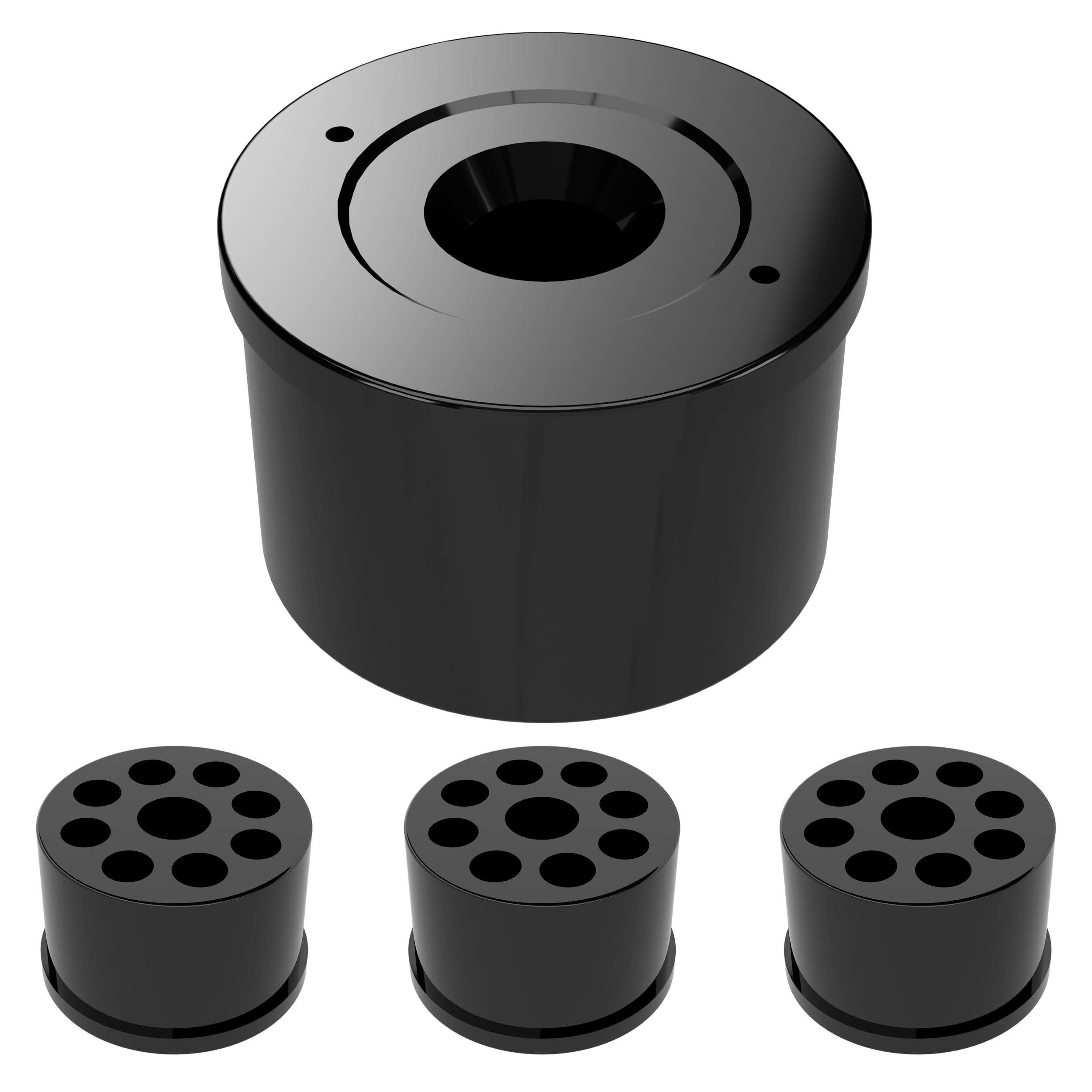 Performance Tool PVC Caster – 3 X 5/8-Inch – 2-Pack – Replacement Furniture/Shop Casters