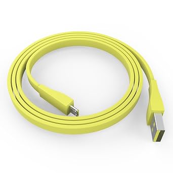 Replacement UE Boom Charger Charging Cable Cord Compatible with UE Boom 3, MEGABOOM 3, Boom 2, Wonderboom, Miniboom, Mobileboombox Roll 2 Speaker Yellow