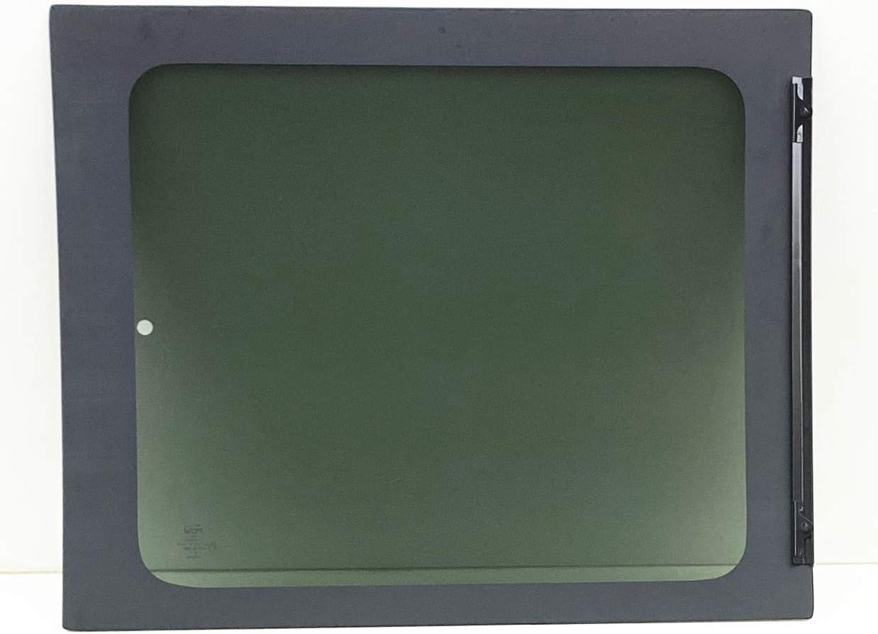 Privacy Movable Driver Left Side Rear Door Window Door Glass Compatible with GMC Savana/Chevrolet Express Van 1996-2025 Models