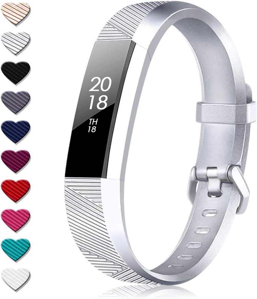 DigiHeroFor fitbit alta wrist straps,Replacement strape for Fitbit Alta/Fitbit Alta HR, Adjustable Sport Wristbands for Women Men