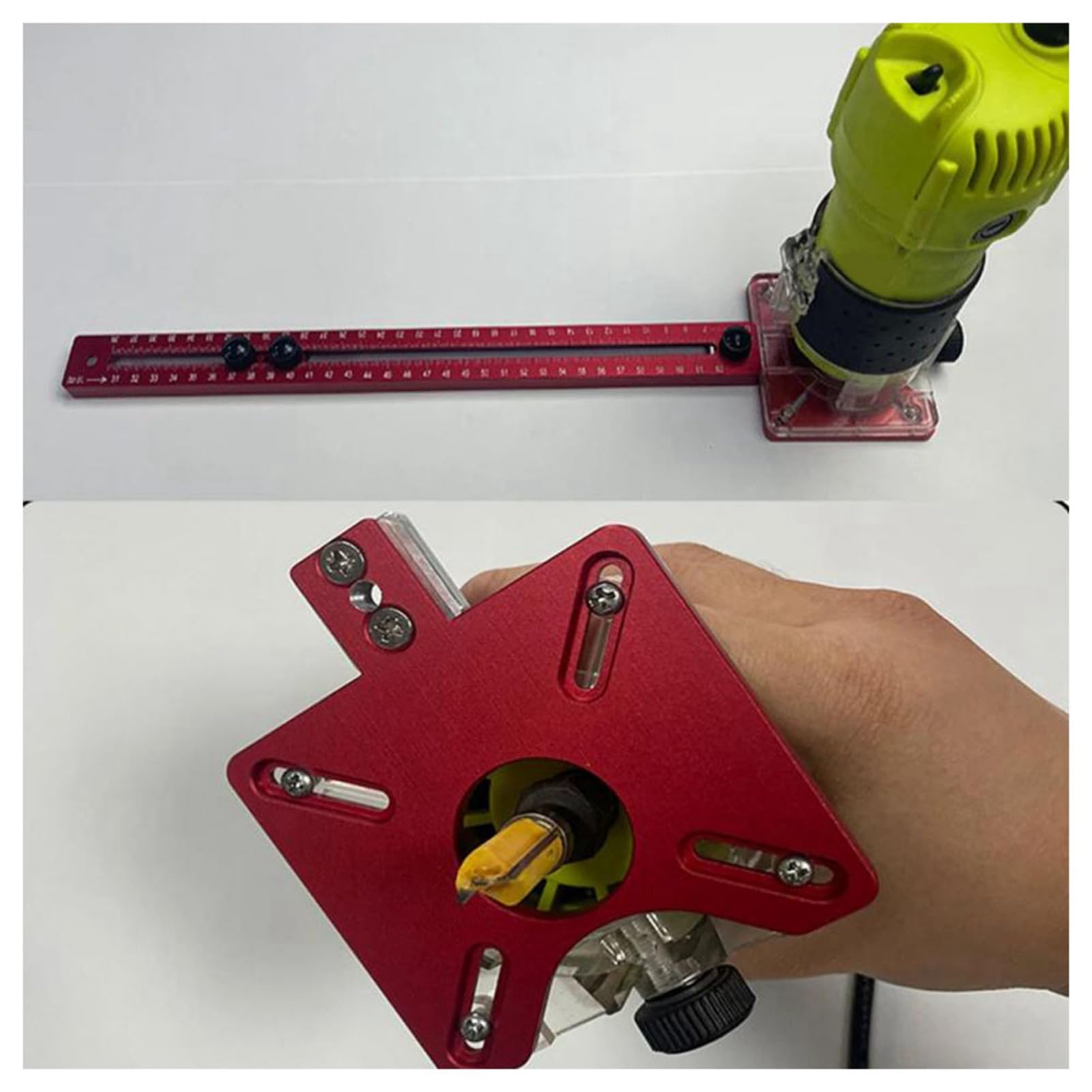 Freesgroefhouder, 4-in-1 router freesgroefhouder, metrische bovenfrees