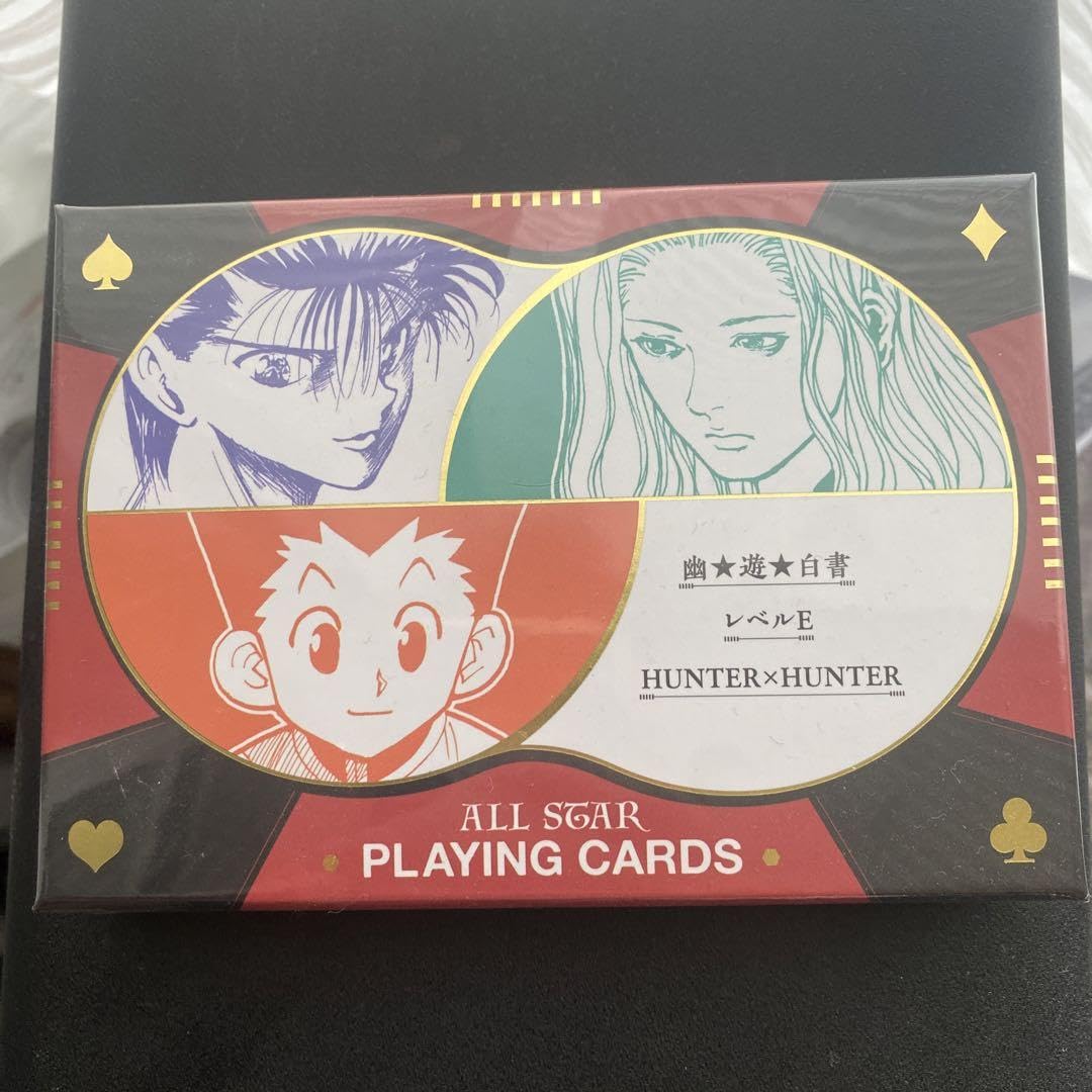 冨樫義博展 オールスター箔押しトランプ Amazon.co.jp: ヒソカ トランプ 冨樫義博展 オールスター箔押し