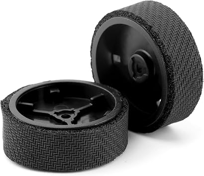 iayokocc Replacement Wheels Tires Parts Kit - Rubber tire Wheel Replacement for Robot Braava 320 380 and Mint 5200 5200C 4200 4205 - Mopping Robot Parts Replacement Tire2 Pcs