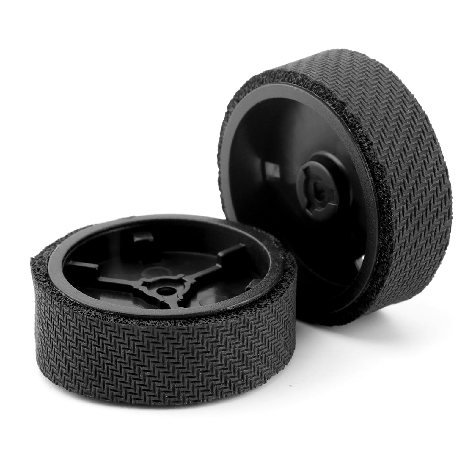 iayokocc Replacement Wheels Tires Parts Kit - Rubber tire Wheel Replacement for Robot Braava 320 380 and Mint 5200 5200C 4200 4205 - Mopping Robot