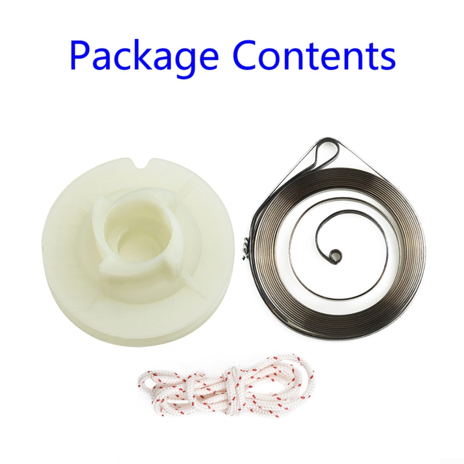 Kit molla puleggia di avviamento, set di corde di riavvolgimento compatibile con sega a 2 tempi ZENOAH G2500 cinese 25cc