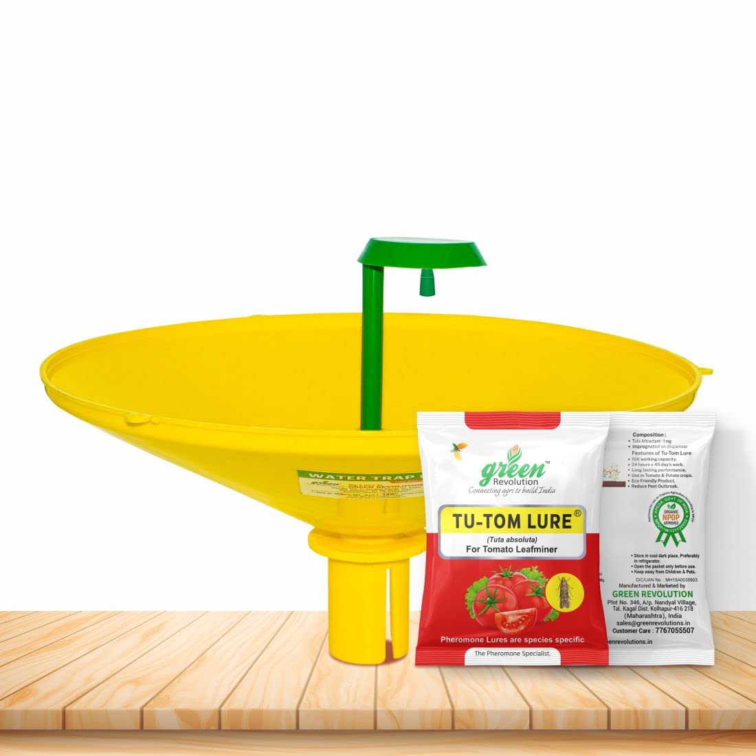 Pheromone Lure for Tomato Leaf Miner (Tuta absoluta) with Water Trap Pack of 2 (B09136Z6M5) Amazon Price History, Amazon Price Tracker