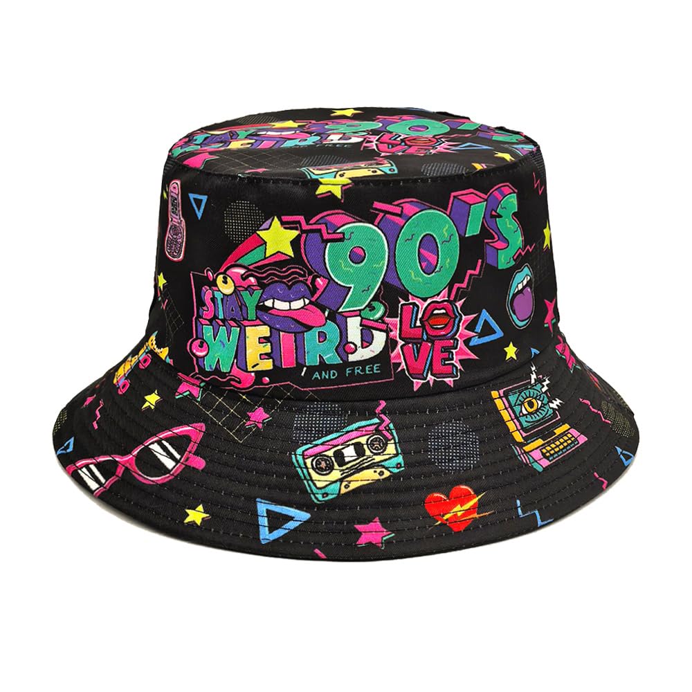 Bucket Hat for Women Men,Travel Sun Beach Cap,Unisex Fishing Outdoor Boonie