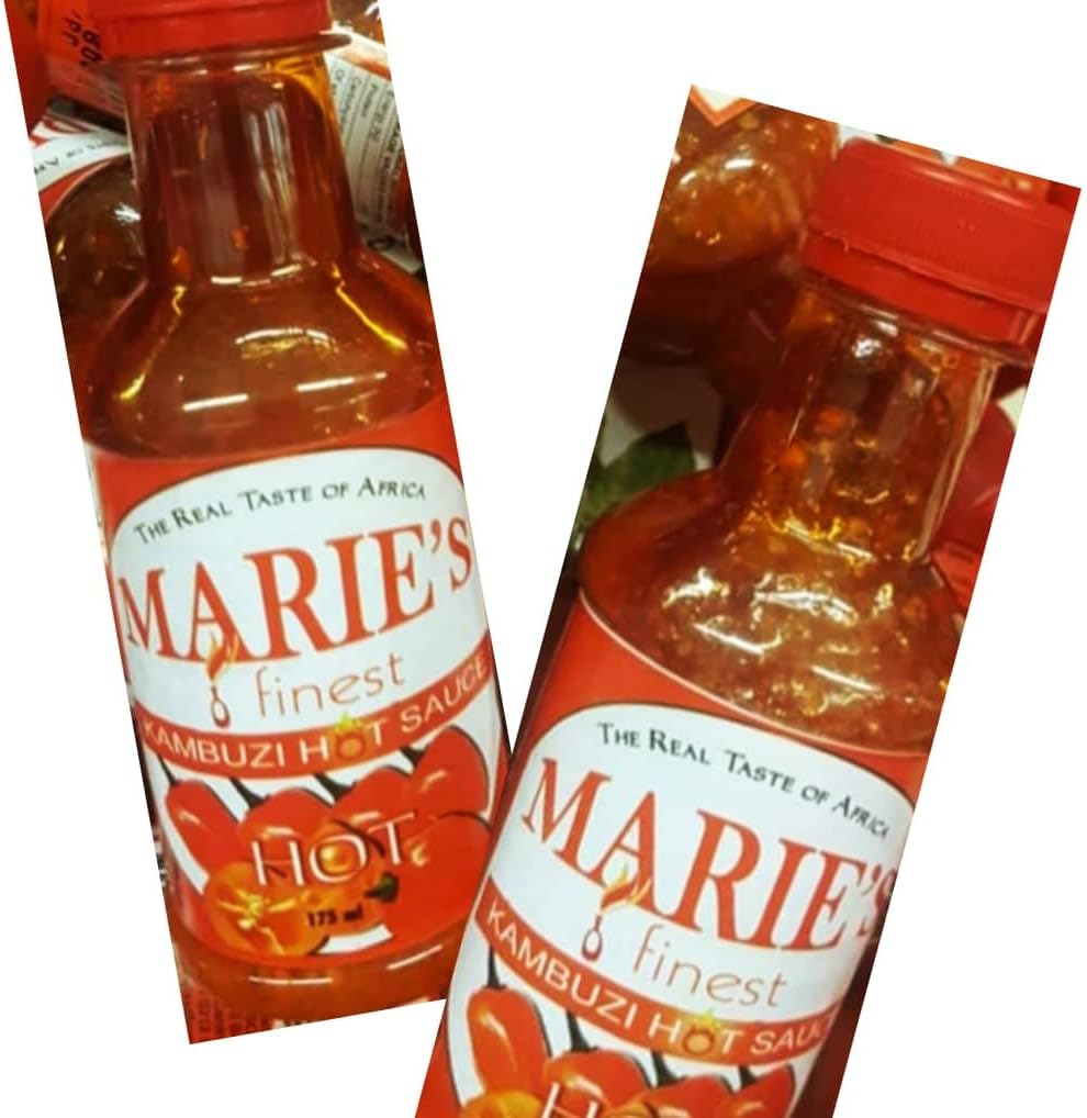 MARIE'S Finest KAMBUZI HOT Sauce x4