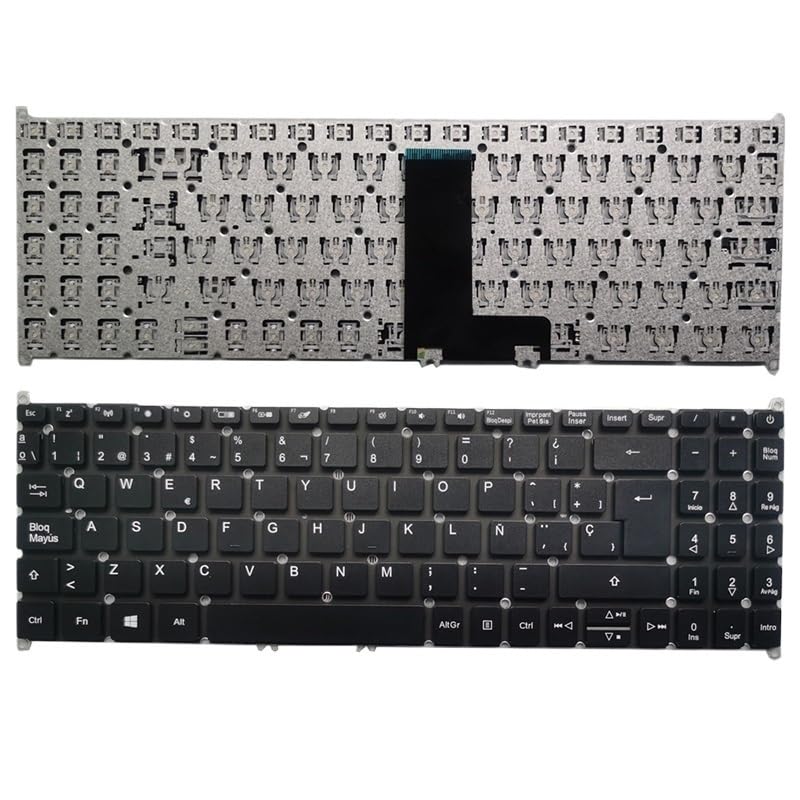 Clavier ordinateur portable Acer Aspire 5 A515-52 A515-54 A515-56 américain
