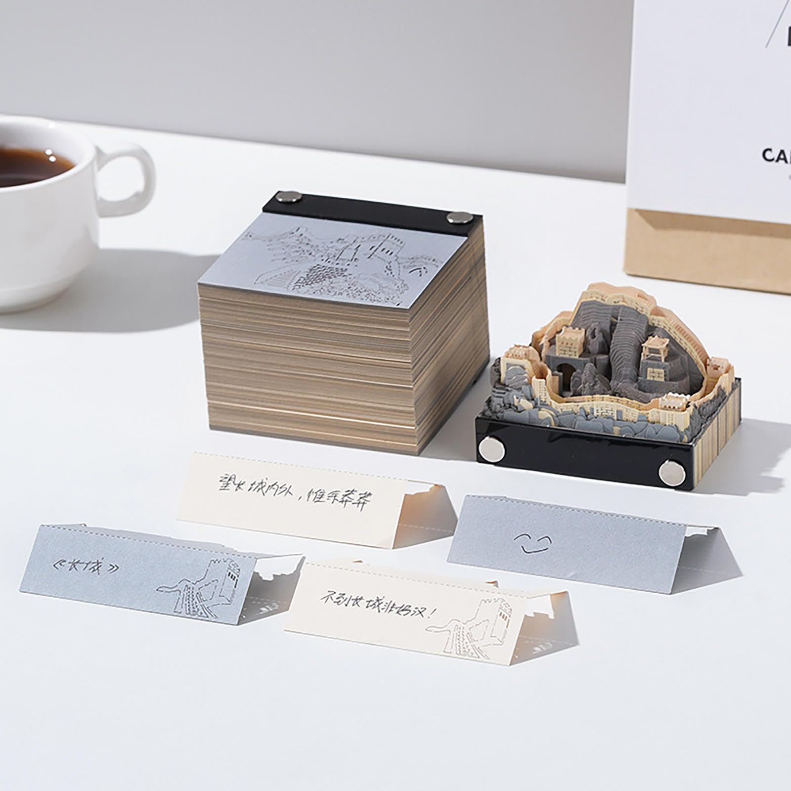 3D Art Calendar Memo Pad 2025, Tijdstuk Kalender, 2025 Kalender Memo Pad Met LED Verlichting, Creatieve Bureau Kalender DIY Papier Carving Art Craft Desktop Decoratie Huis Sculptuur Gift 3D Art Calendar Memo Pad 2025, Tijdstuk Kalender, 2025 Kalender Memo Pad Met LED Verlichting, Creatieve Bureau Kalender DIY Papier Carving Art Craft Desktop Decoratie Huis Sculptuur Gift
