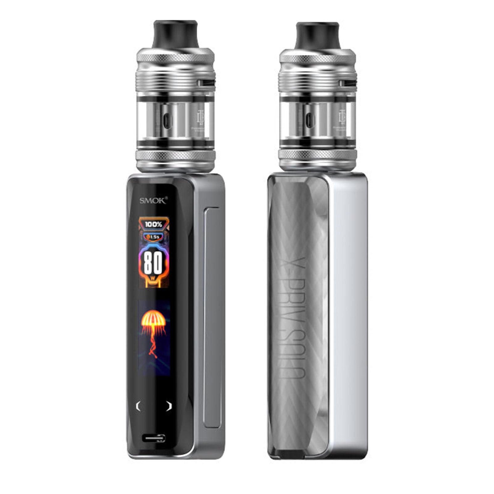 SMOK X PRIV SOLO Vape Kit [Silver] No Nicotine