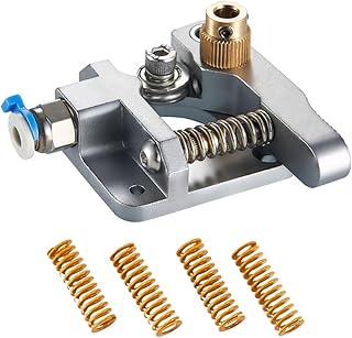 Upgrade 3D Printer Extruder, MK8 Extruder Alloy Block Bowden Extruder 1.75mm Filament for Ender 3 Series, Ender 5/5 Plus/Pro, CR-10 Series, 4Pcs 3D Printer Bed Springs 25mm