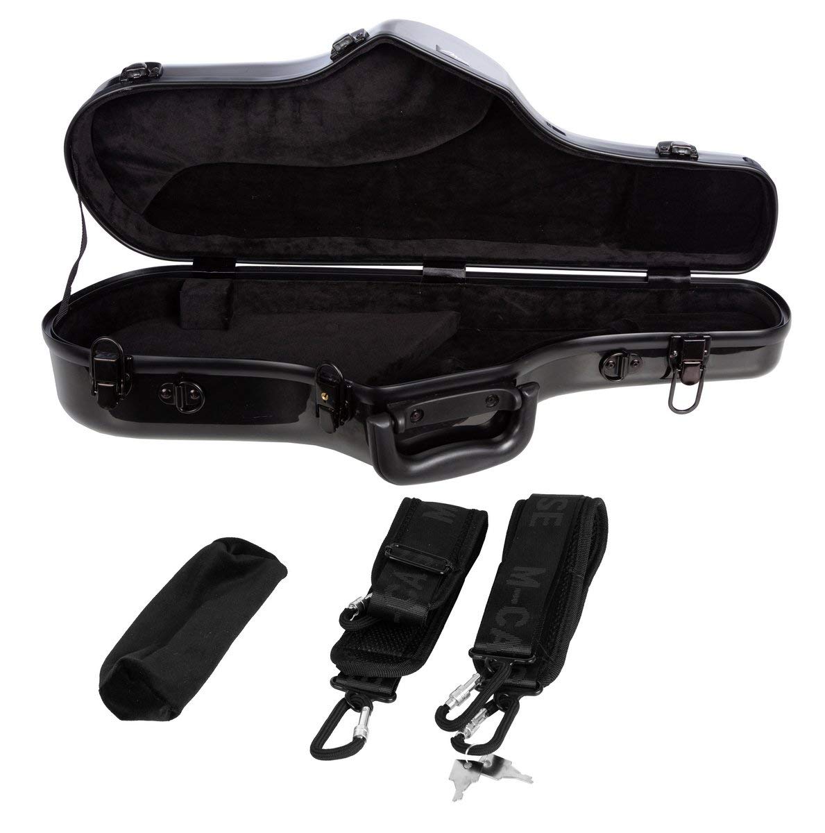 Saxophon Koffer, Hardcase, Altsaxophon Ultra Light black M-Case