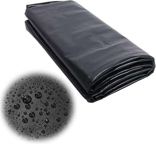 Image HDPE Pond Liner, 3 x 9.8 Ft Pond Skins Small Fish Pond Liners 6.5 x 9.8 Ft PVC Fish Pond Skins 13 x 13Ft Impermeable Film for Fountains, Waterfall & Water Gardens EasyCutting ( Size : 9x11m(29.5x36ft) Image HDPE Pond Liner, 3 x 9.8 Ft Pond Skins Small Fish Pond Liners 6.5 x 9.8 Ft PVC Fish Pond Skins 13 x 13Ft Impermeable Film for Fountains, Waterfall & Water Gardens EasyCutting ( Size : 9x11m(29.5x36ft)