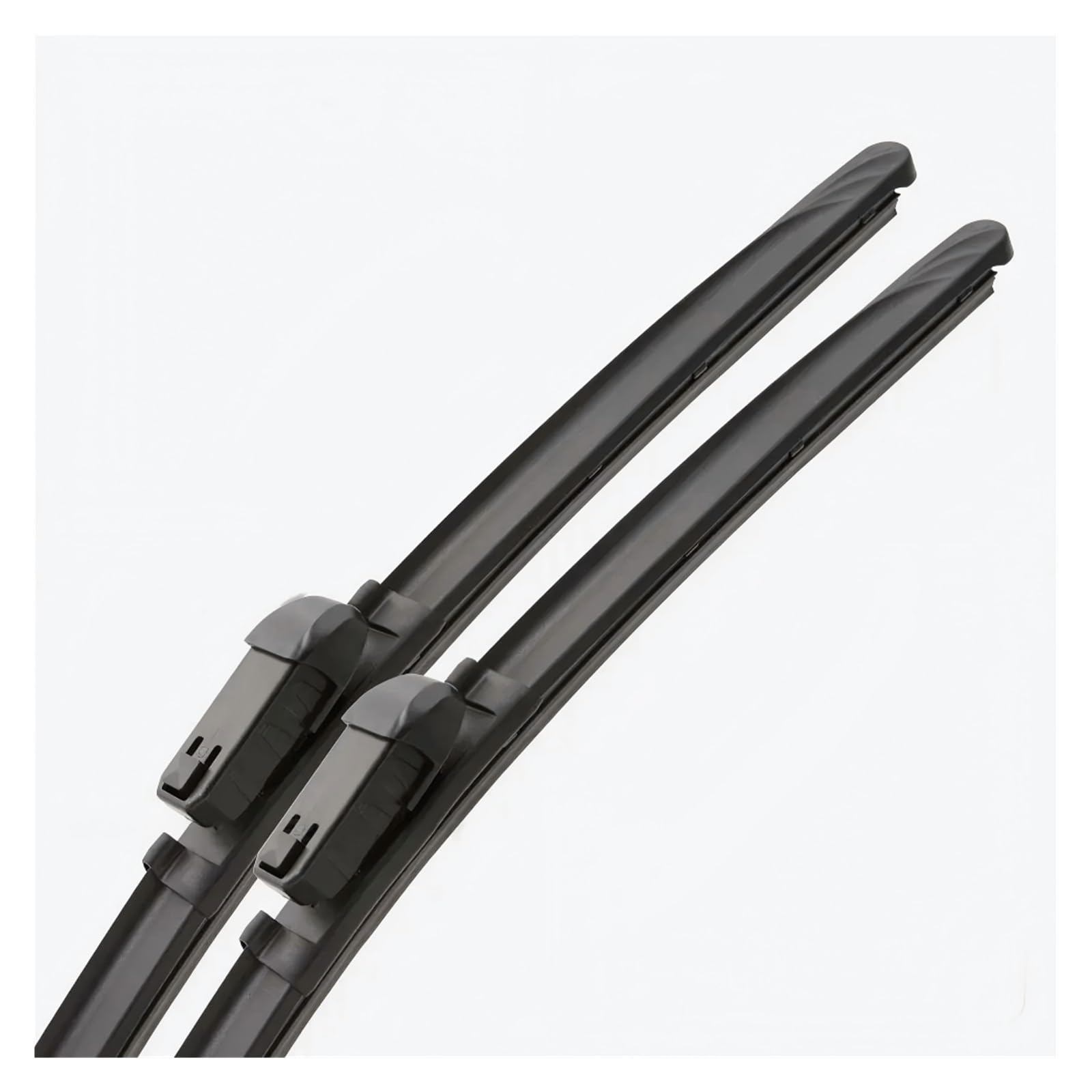 Limpiaparabrisas de coche Limpiaparabrisas delanteros silicona y goma para Tesla, modelo S 2012-2023, cepillo para ventana parabrisas 28 "+ 17(Silicone wiper-,Left-hand drive)
