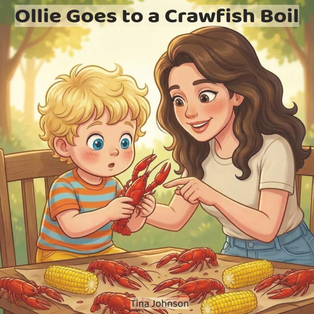 Ollie Goes to a Crawfish Boil: A Gentle Picture Book About Family Traditions, Helping Safely, and Trying New Experiences (The Ollie Adventure Series)