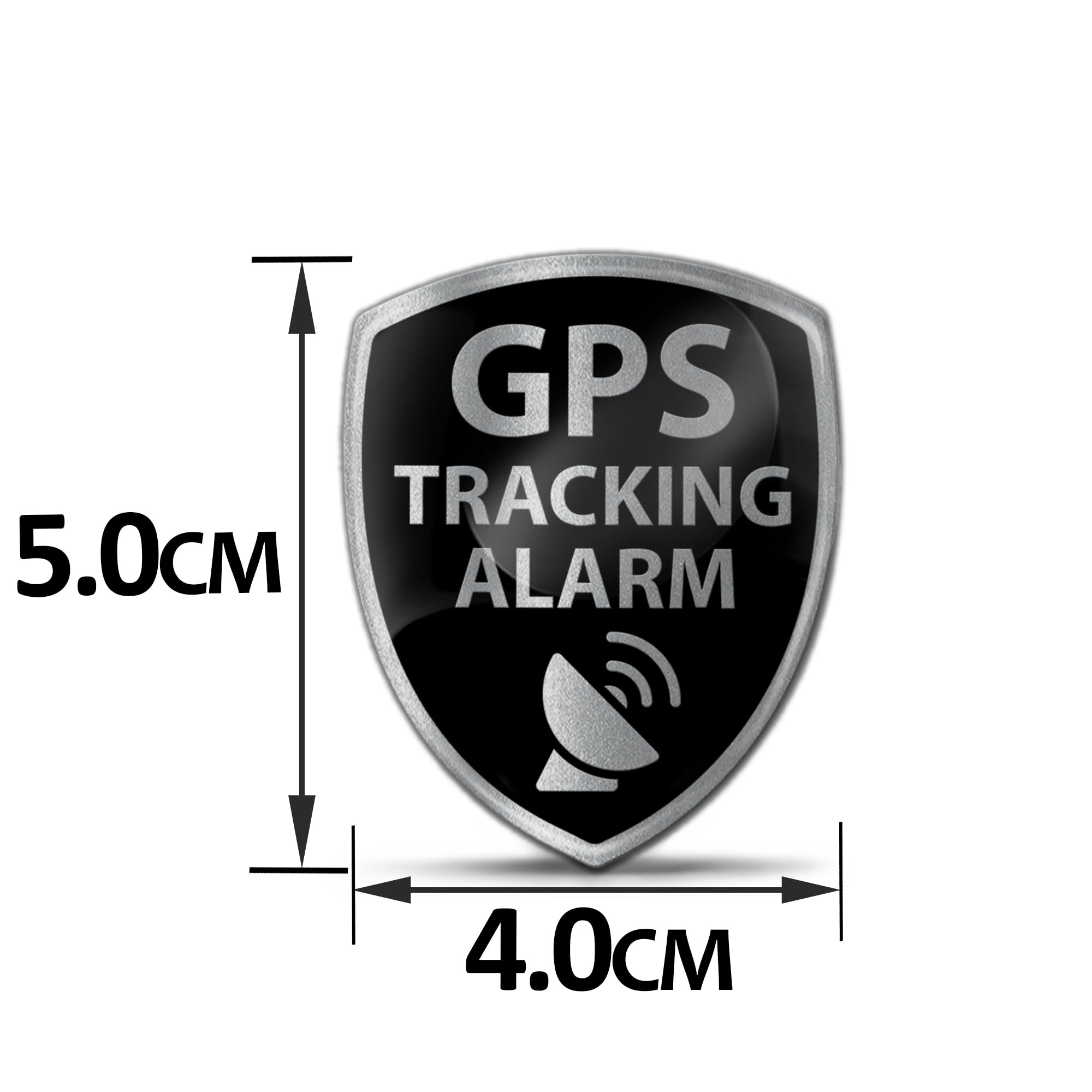 Biomar Labs 2 x naklejka żelowa 3D, silikonowa naklejki na samochód, motocykl, rower, laptop, PC, tablet,GPS Track Alarm KS 72