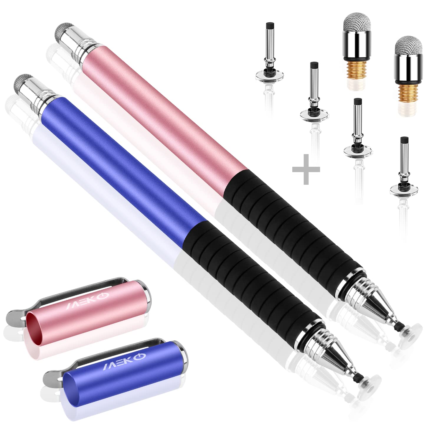 Amazon.co.jp: MEKO スタイラス タッチペン2本 +交換用ペン先6個 