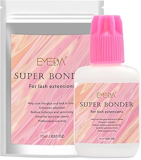EMEDA Lash Bonder for Eyelash Extensions, Not Glue, Glue Accelerator for Eyelash Extensions, Sealer Adhesive, Speed up Glu...